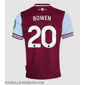 West Ham United Jarrod Bowen #20 Replika Hemmatröja 2024-25 Kortärmad